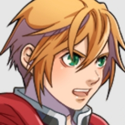 Picture of "Ralph" from RPG Maker: A guy with orange hair and red overalls